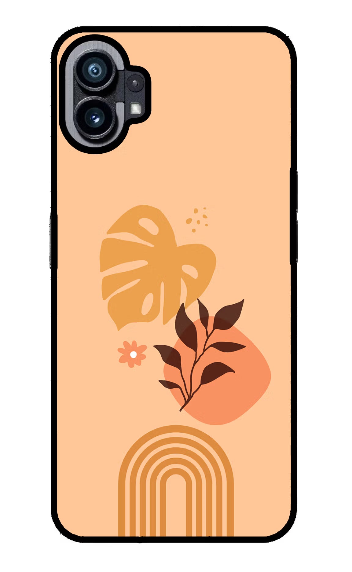 Bohemian Art Nothing Phone 1 Glass Case Back Cover by Casekaro