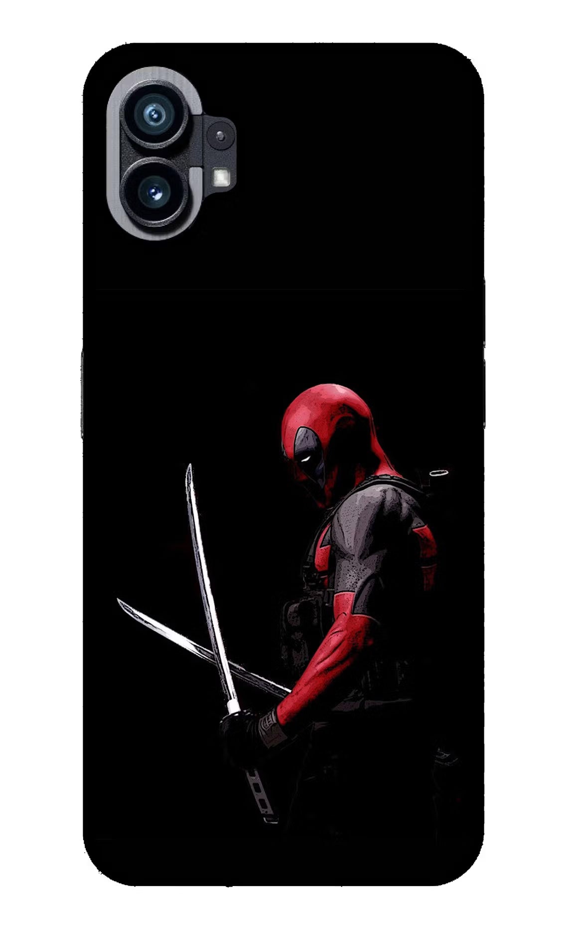 Deadpool Nothing Phone 1 Glass Case Back Cover by Casekaro