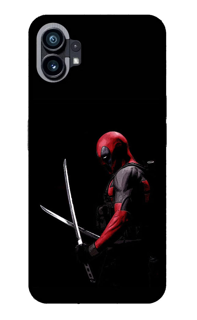 Deadpool Nothing Phone 1 Glass Case