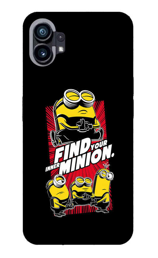 Find your inner Minion Nothing Phone 1 Glass Case