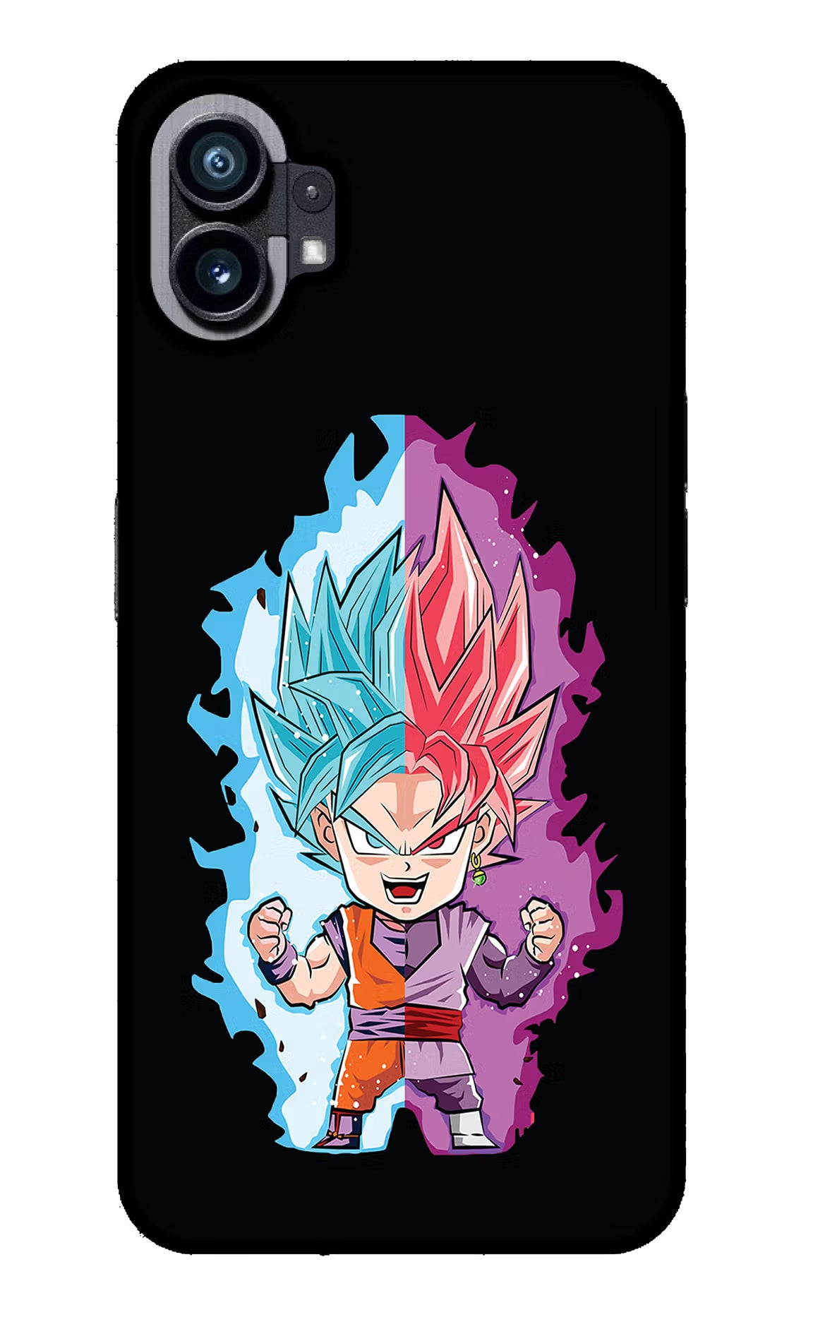 Chota Goku Nothing Phone 1 Glass Case Back Cover by Casekaro