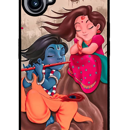 Radhe Krishna Nothing Phone 1 Glass Case