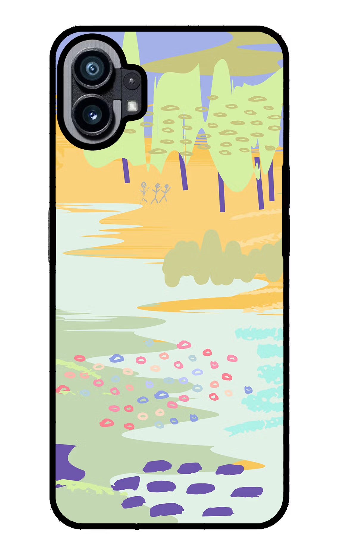 Scenery Nothing Phone 1 Glass Case Back Cover by Casekaro