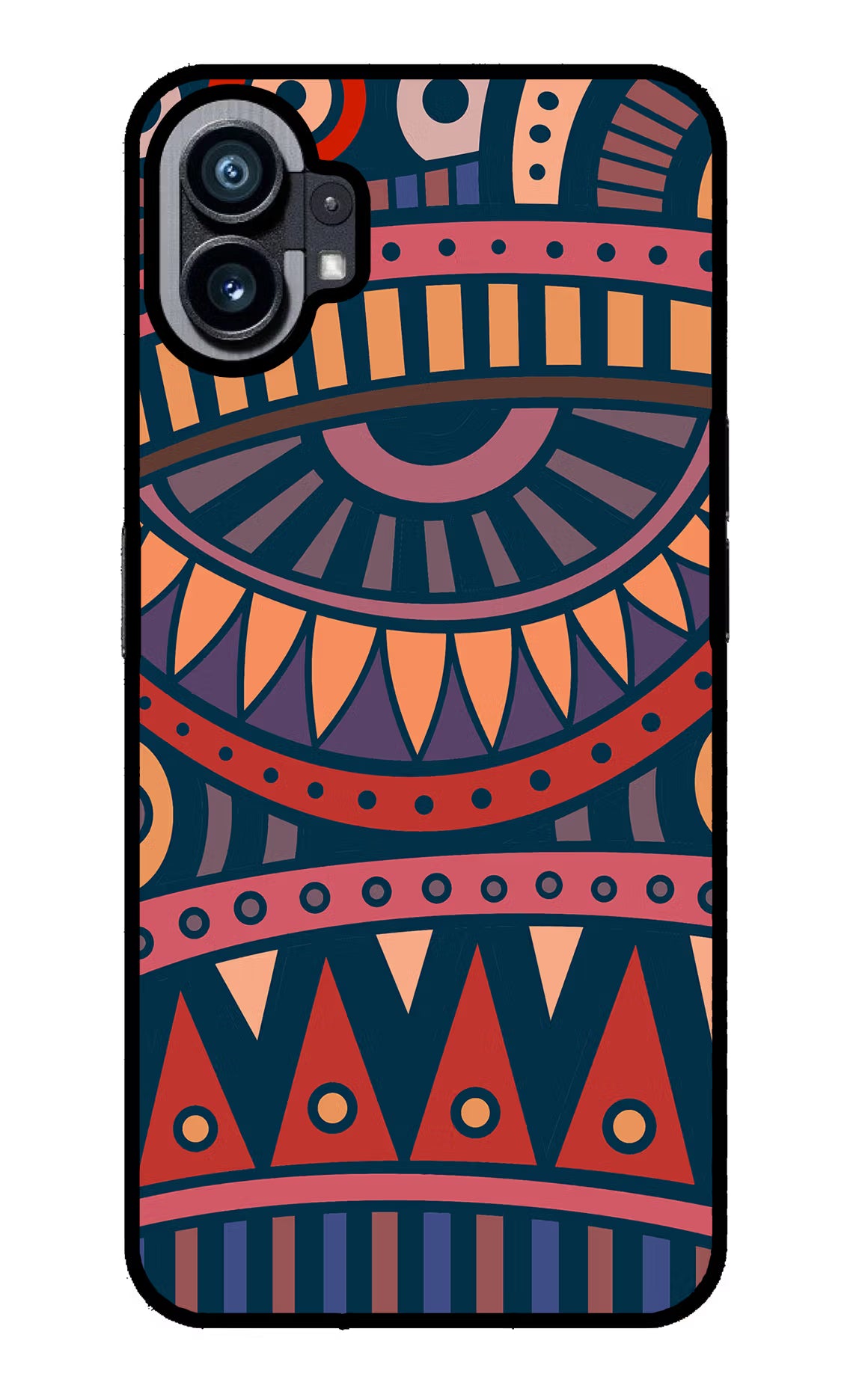 African Culture Design Nothing Phone 1 Glass Case Back Cover by Casekaro