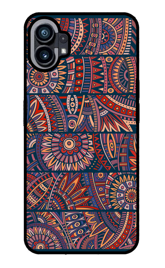African Culture Design Nothing Phone 1 Glass Case
