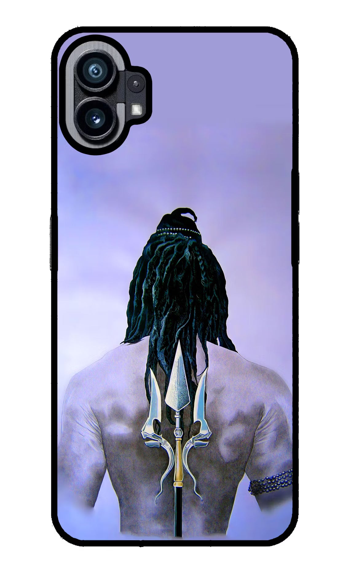 Shiva Nothing Phone 1 Glass Case Back Cover by Casekaro