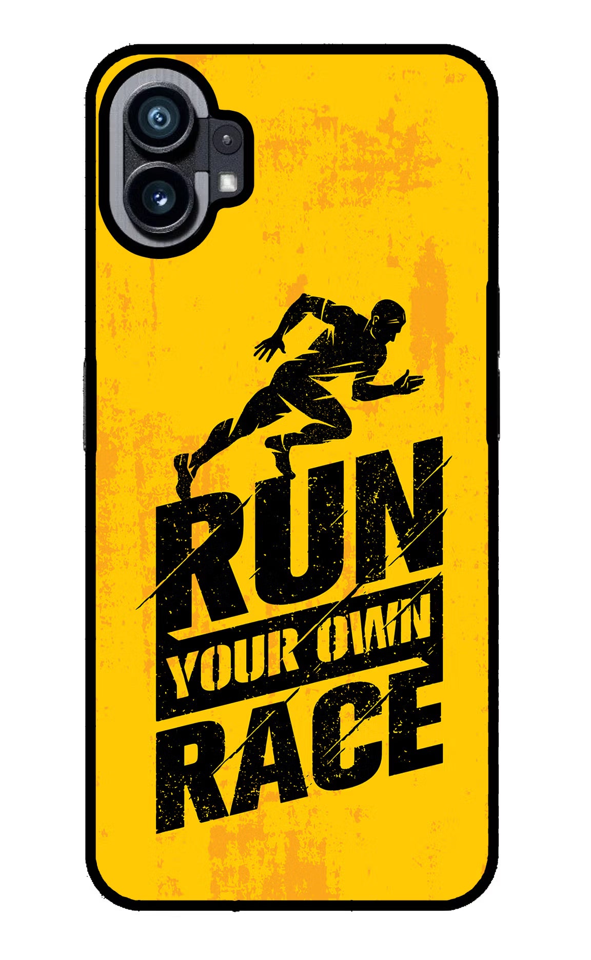 Run Your Own Race Nothing Phone 1 Glass Case