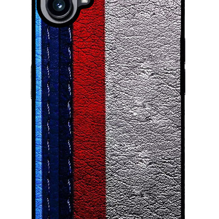 BMW Stripes Nothing Phone 1 Glass Case