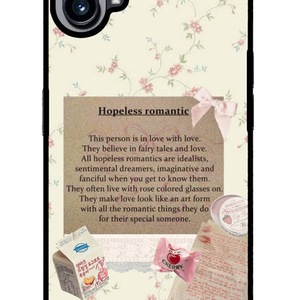Hopeless Romantic Nothing Phone 1 Glass Case