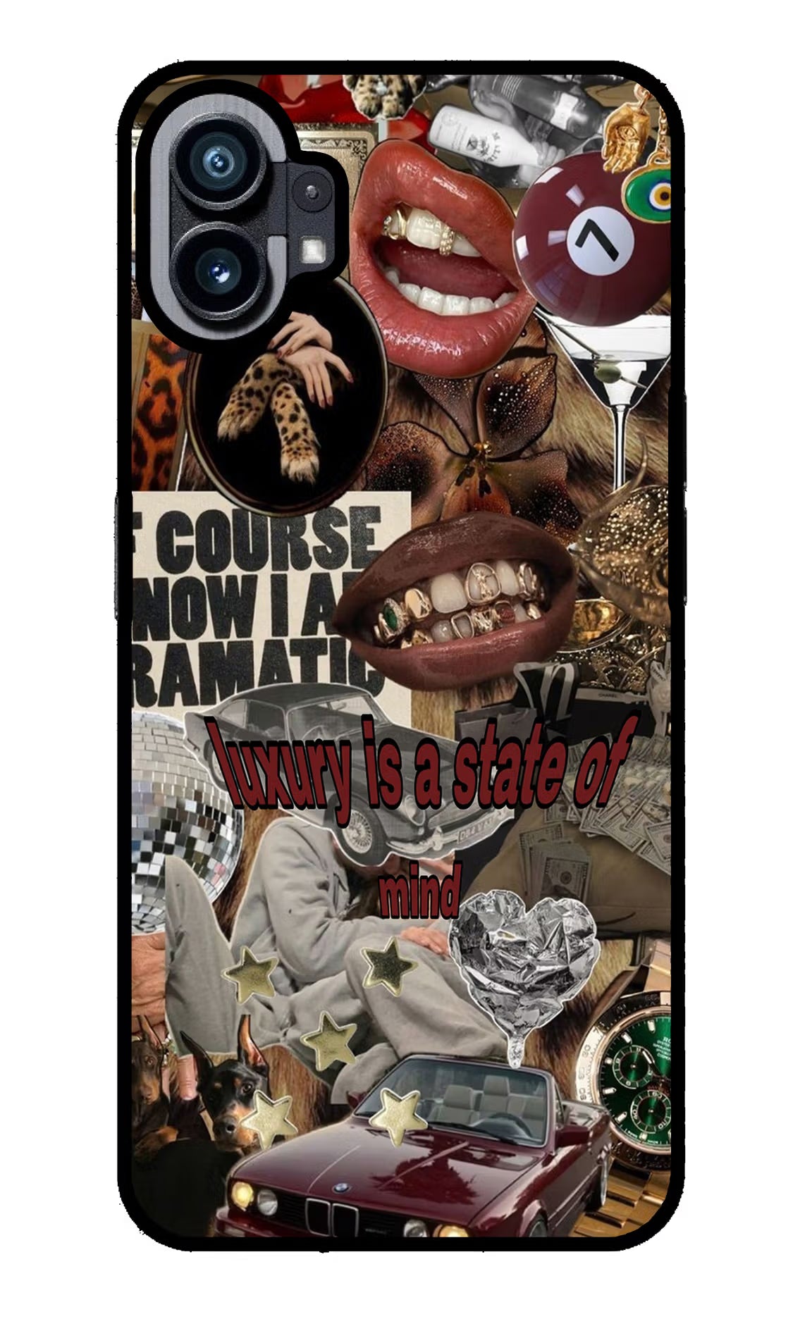 Luxury Nothing Phone 1 Glass Case Back Cover by Casekaro