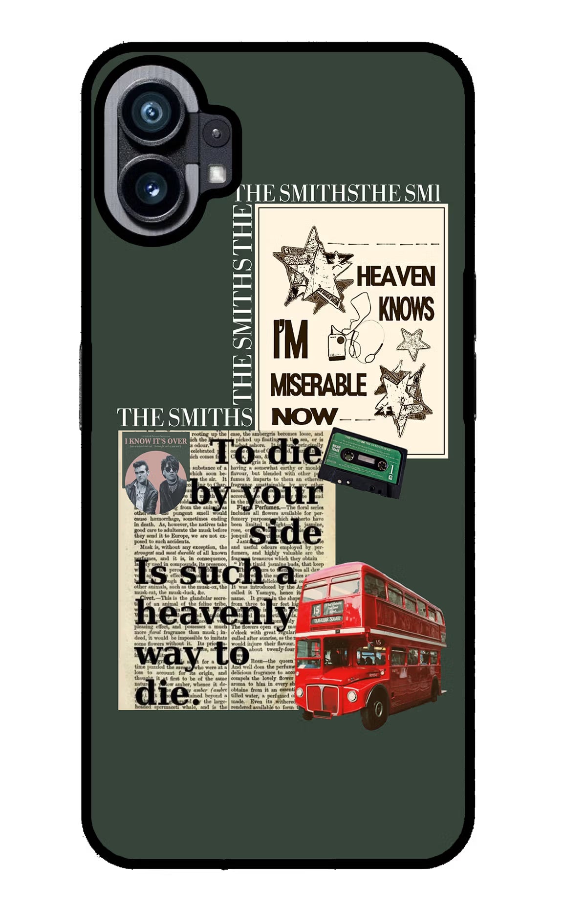 The Smiths Nothing Phone 1 Glass Case Back Cover by Casekaro