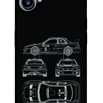 WRC'99 Nothing Phone 1 Glass Case