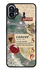 Cancer Zodiac Nothing Phone 1 Glass Case