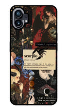 Scorpio Zodiac Nothing Phone 1 Glass Case
