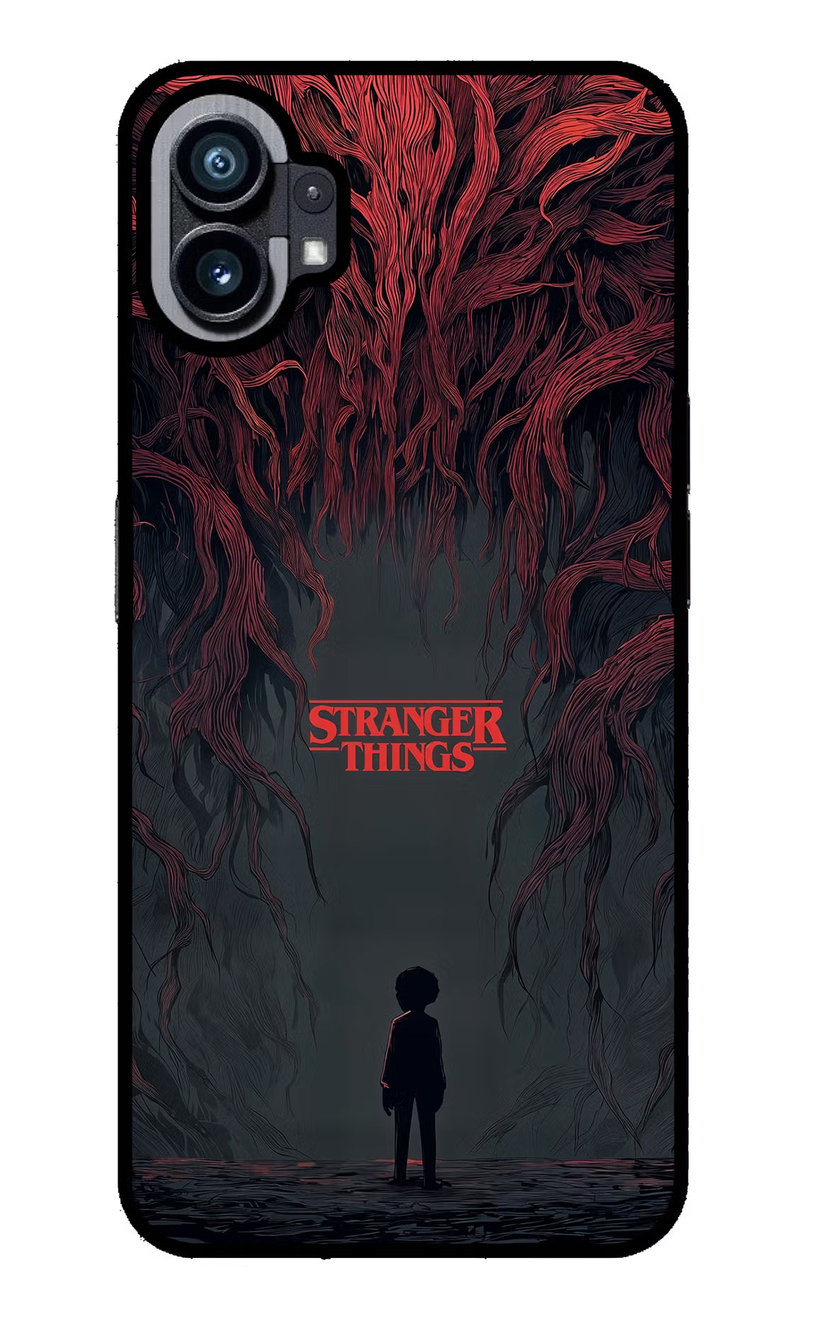Ordinary Things Dark Side Nothing Phone 1 Glass Case Back Cover by Casekaro