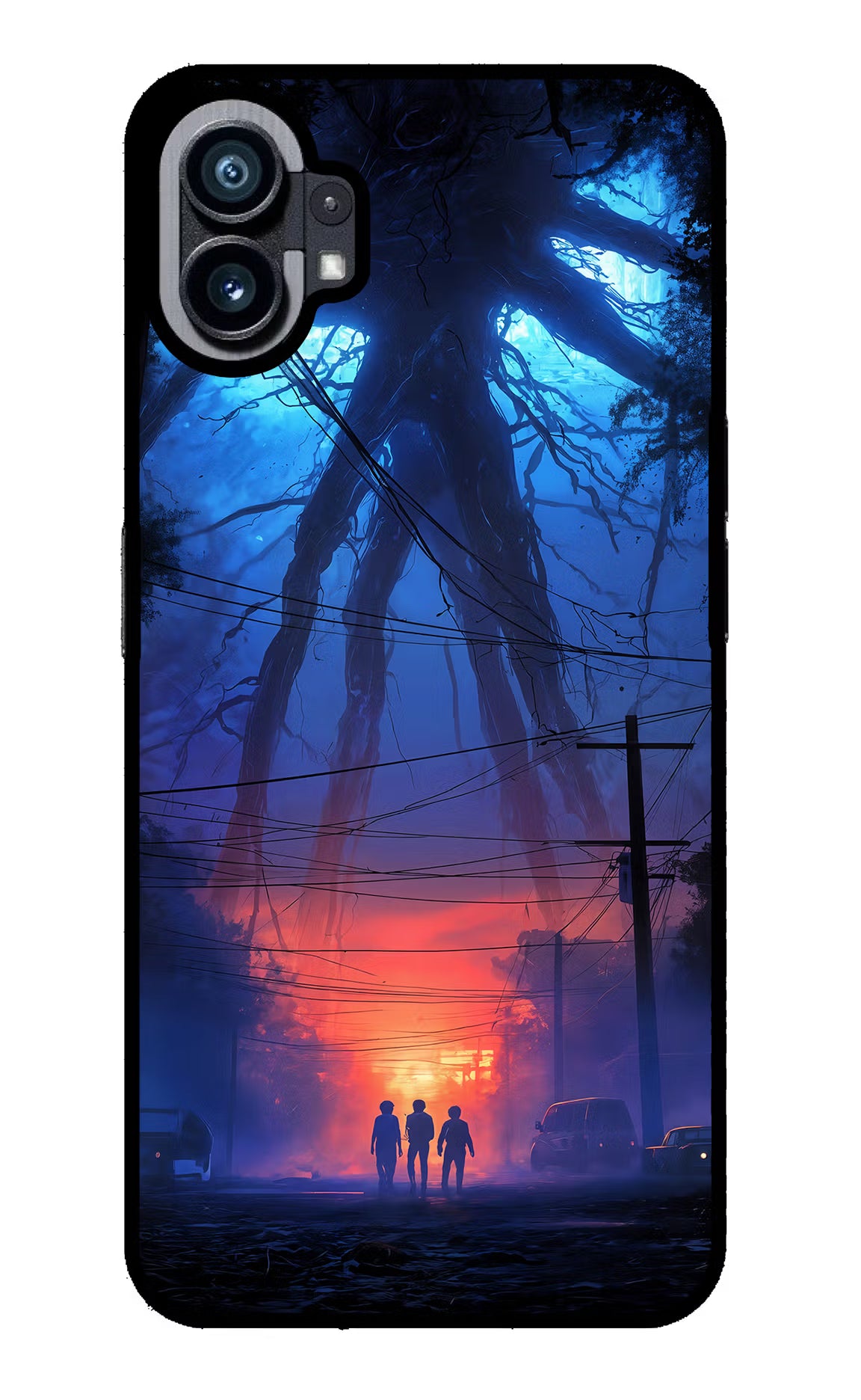 Ordinary Things Shadow Nothing Phone 1 Glass Case Back Cover by Casekaro