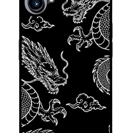 Twin Dragons Nothing Phone 1 Glass Case