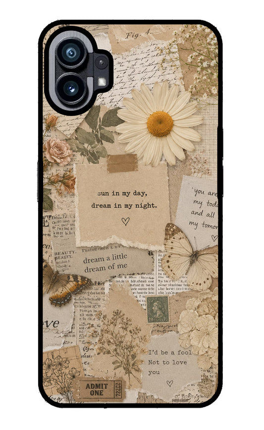 Vintage case Nothing Phone 1 Glass Case