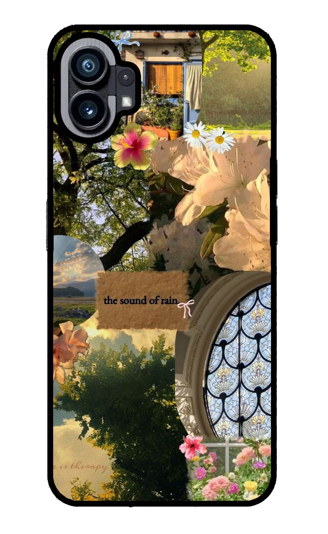 Rain Nothing Phone 1 Glass Case