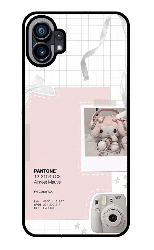 Pantone Asthetic Nothing Phone 1 Glass Case