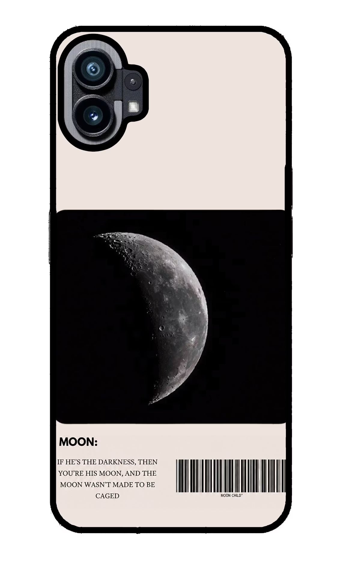 Moon Phase Nothing Phone 1 Glass Case