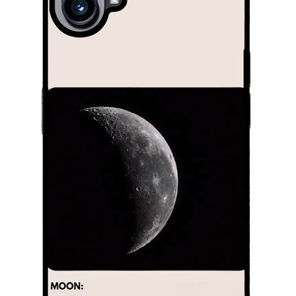 Moon Phase Nothing Phone 1 Glass Case Back Cover by Casekaro