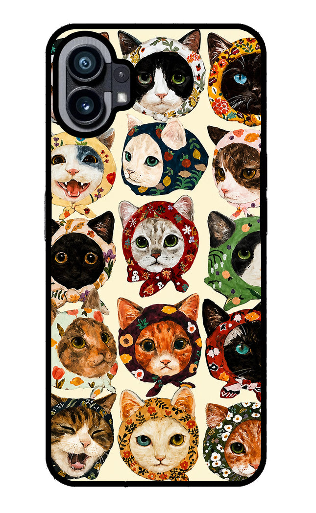 Cool Cat Nothing Phone 1 Glass Case