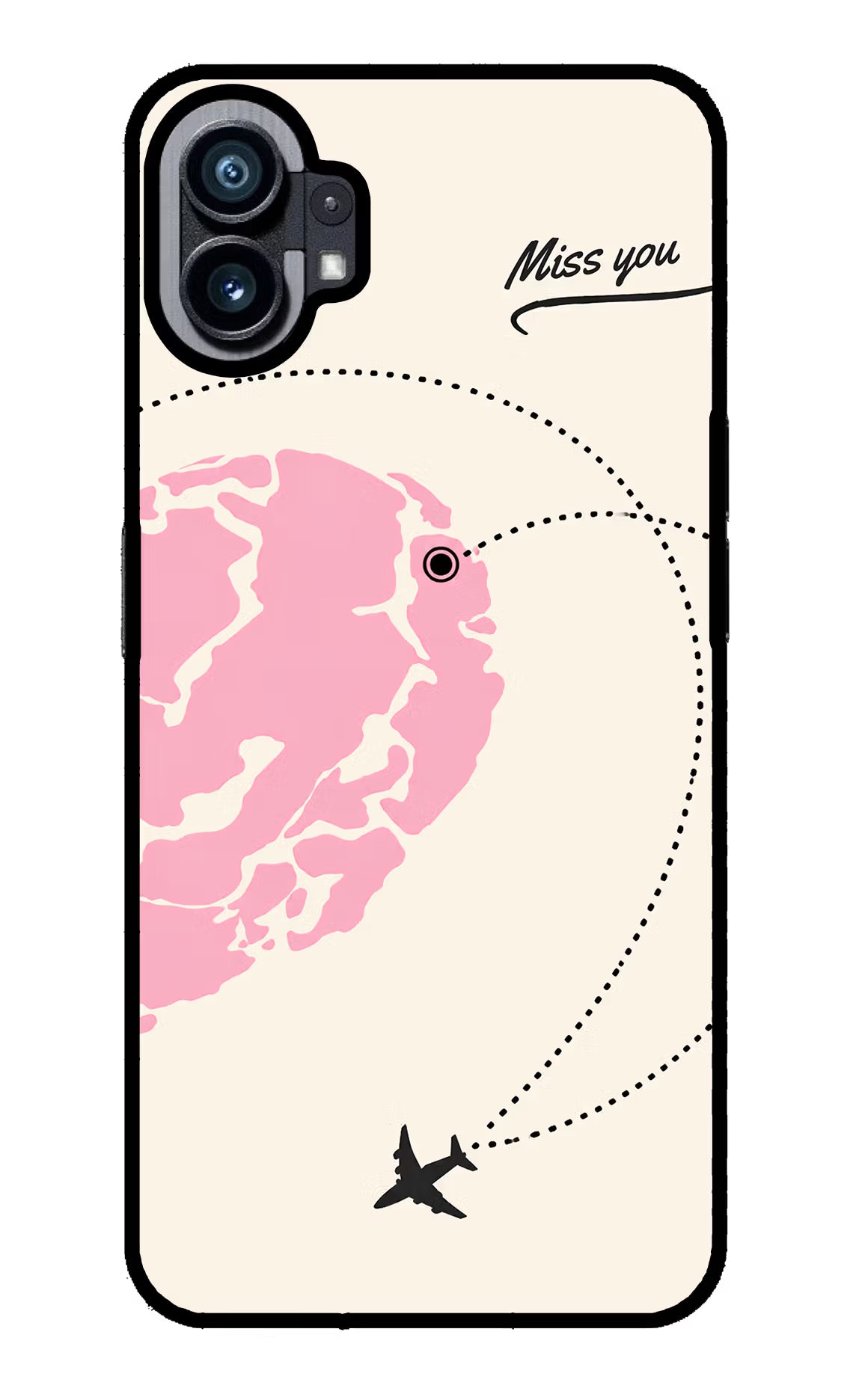Miss Orbit Nothing Phone 1 Glass Case