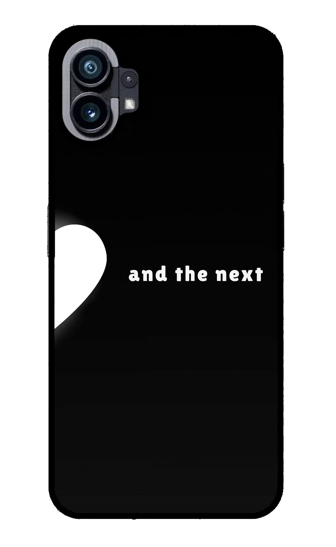 Next World Nothing Phone 1 Glass Case Back Cover by Casekaro