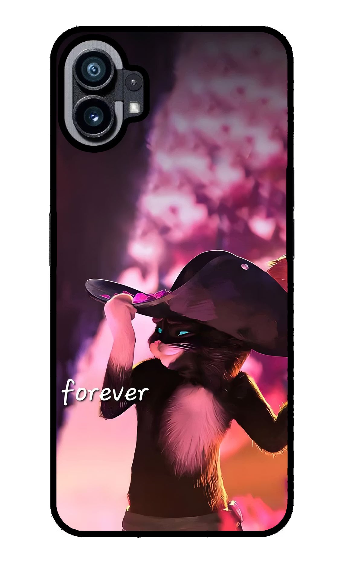 Forever Cat Nothing Phone 1 Glass Case