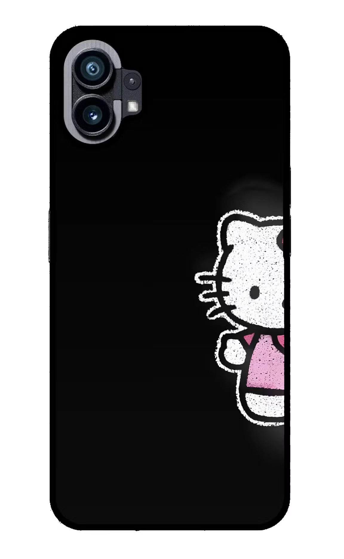 Kitty Charm Nothing Phone 1 Glass Case