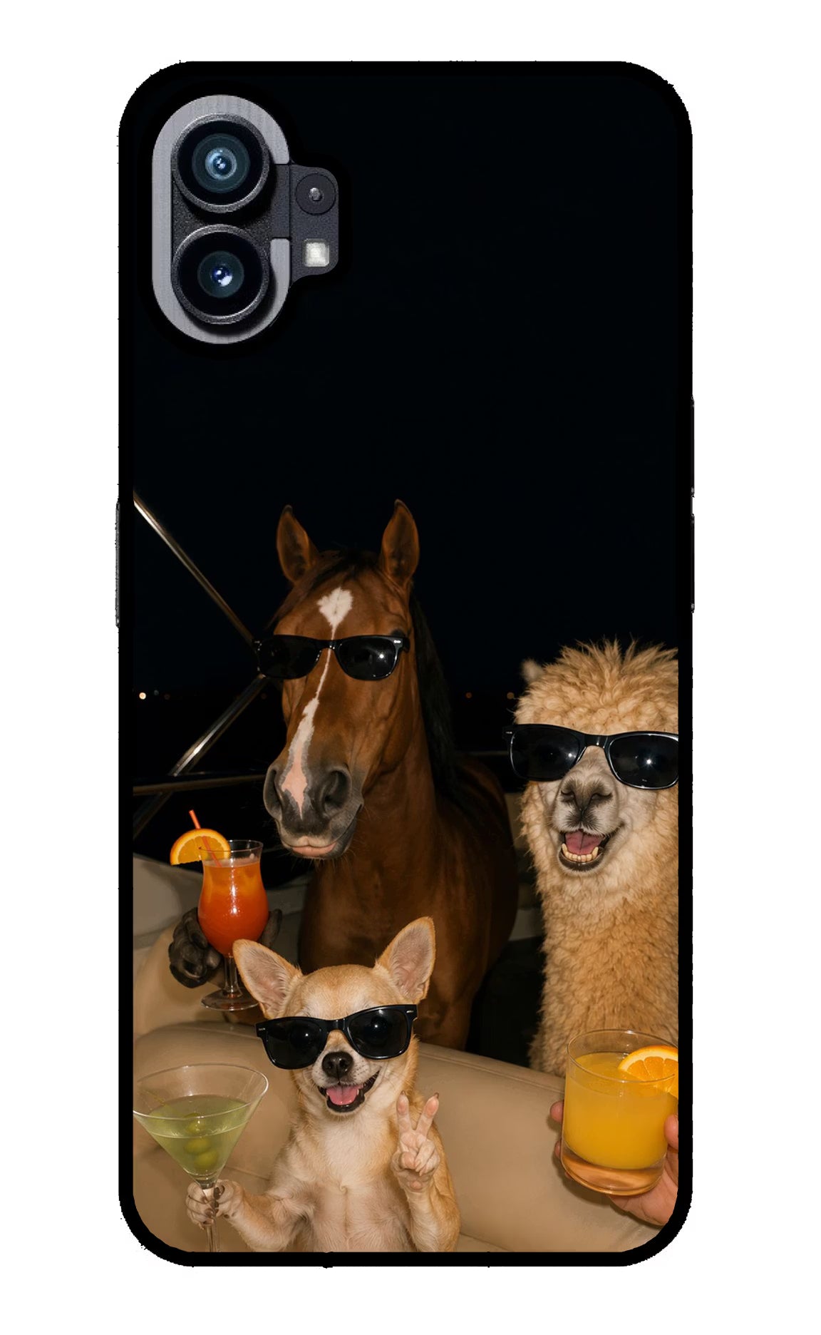 Party Squad Nothing Phone 1 Glass Case