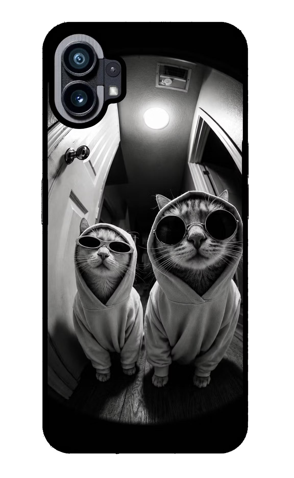 Hood Cats Nothing Phone 1 Glass Case