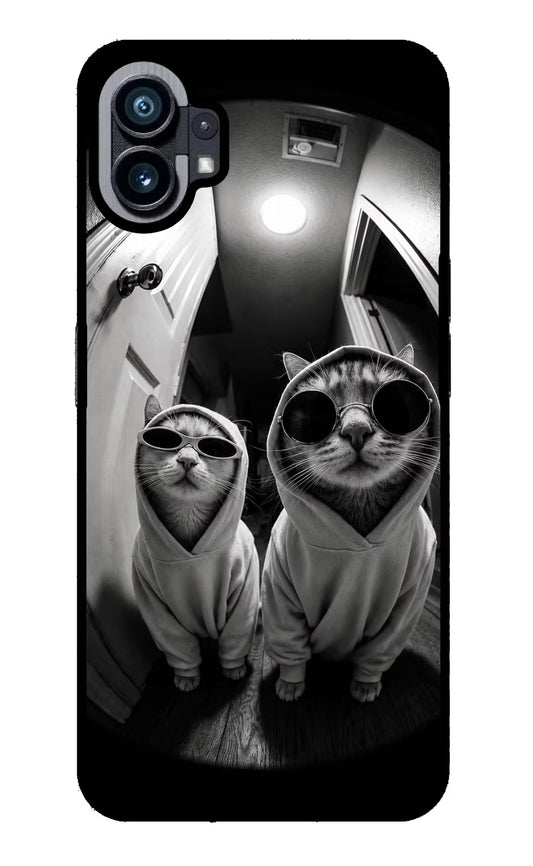 Hood Cats Nothing Phone 1 Glass Case