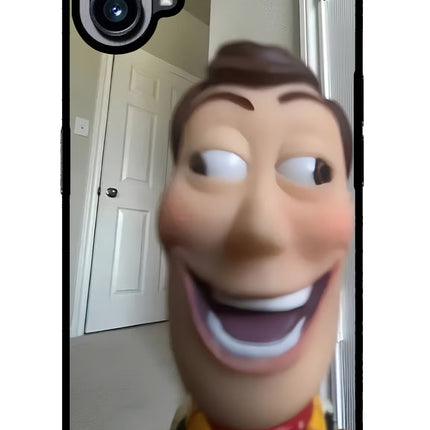 Side Eye Woody Nothing Phone 1 Glass Case Back Cover by Casekaro