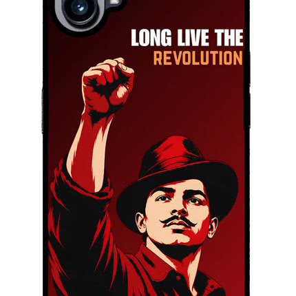 Bhagat Singh Revolution Nothing Phone 1 Glass Case