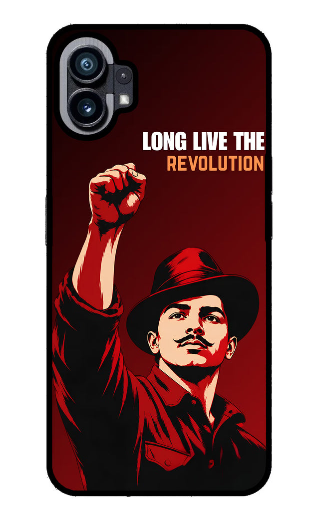 Bhagat Singh Revolution Nothing Phone 1 Glass Case