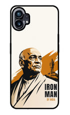 Sardar Patel Iron Will Nothing Phone 1 Glass Case