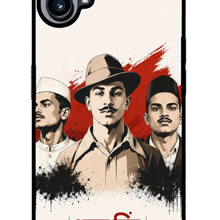 Bhagat Singh Trio Nothing Phone 1 Glass Case