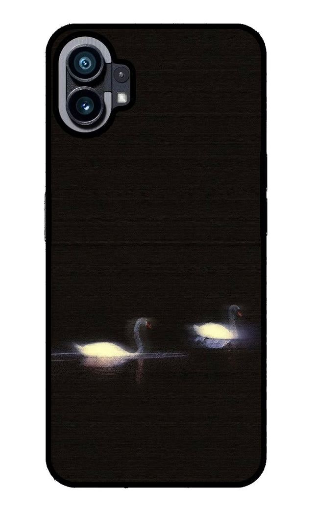 Silent Swans Nothing Phone 1 Glass Case