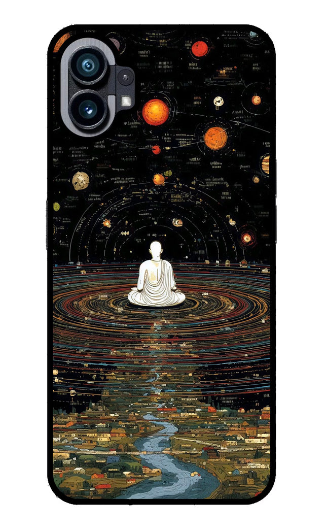 Space Monk Nothing Phone 1 Glass Case