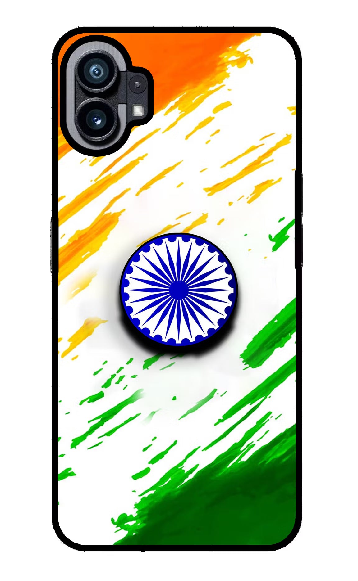 Indian Flag Ashoka Chakra Nothing Phone 1 Pop Case by Casekaro