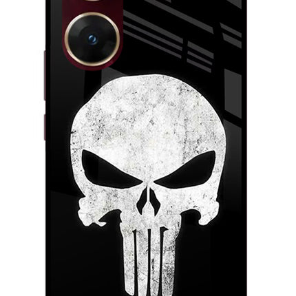 Punisher Skull Vivo V29E Glass Case