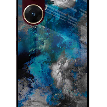 Artwork Vivo V29E Glass Case Back Cover by Casekaro