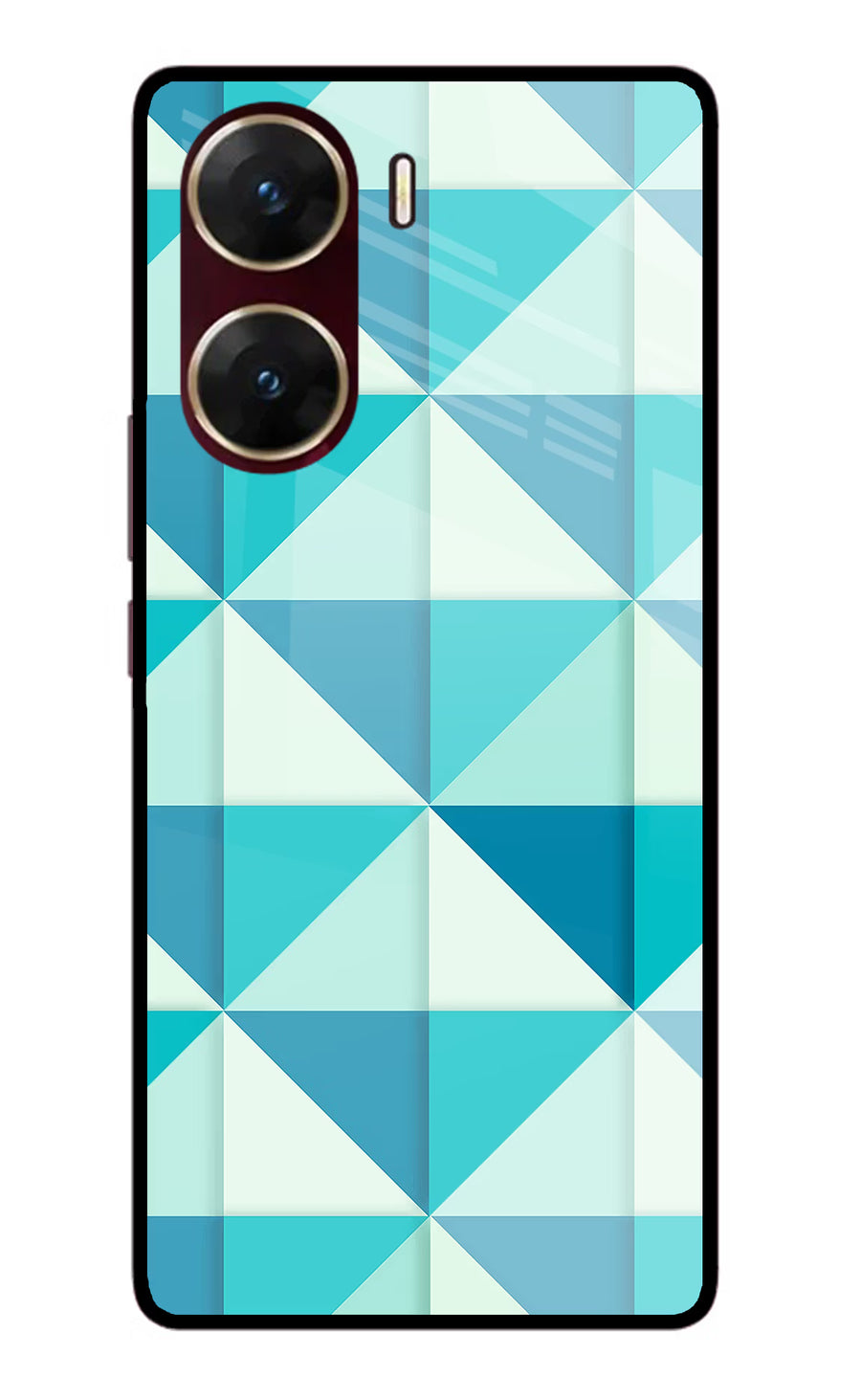 Abstract Vivo V29E Back Cover, Glass case