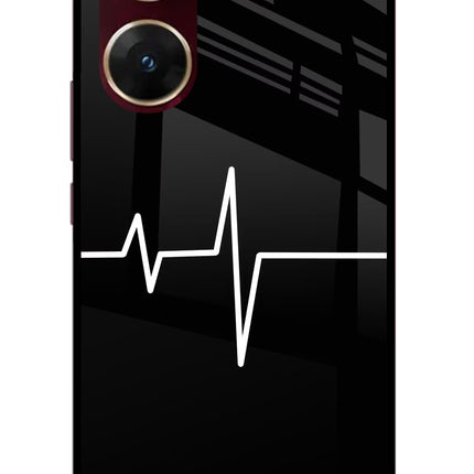 Heart Beats Vivo V29E Glass Case