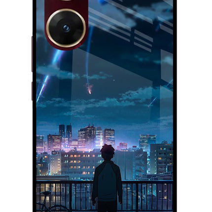 Anime Vivo V29E Glass Case Back Cover by Casekaro
