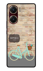 Happiness Artwork Vivo V29E Glass Case