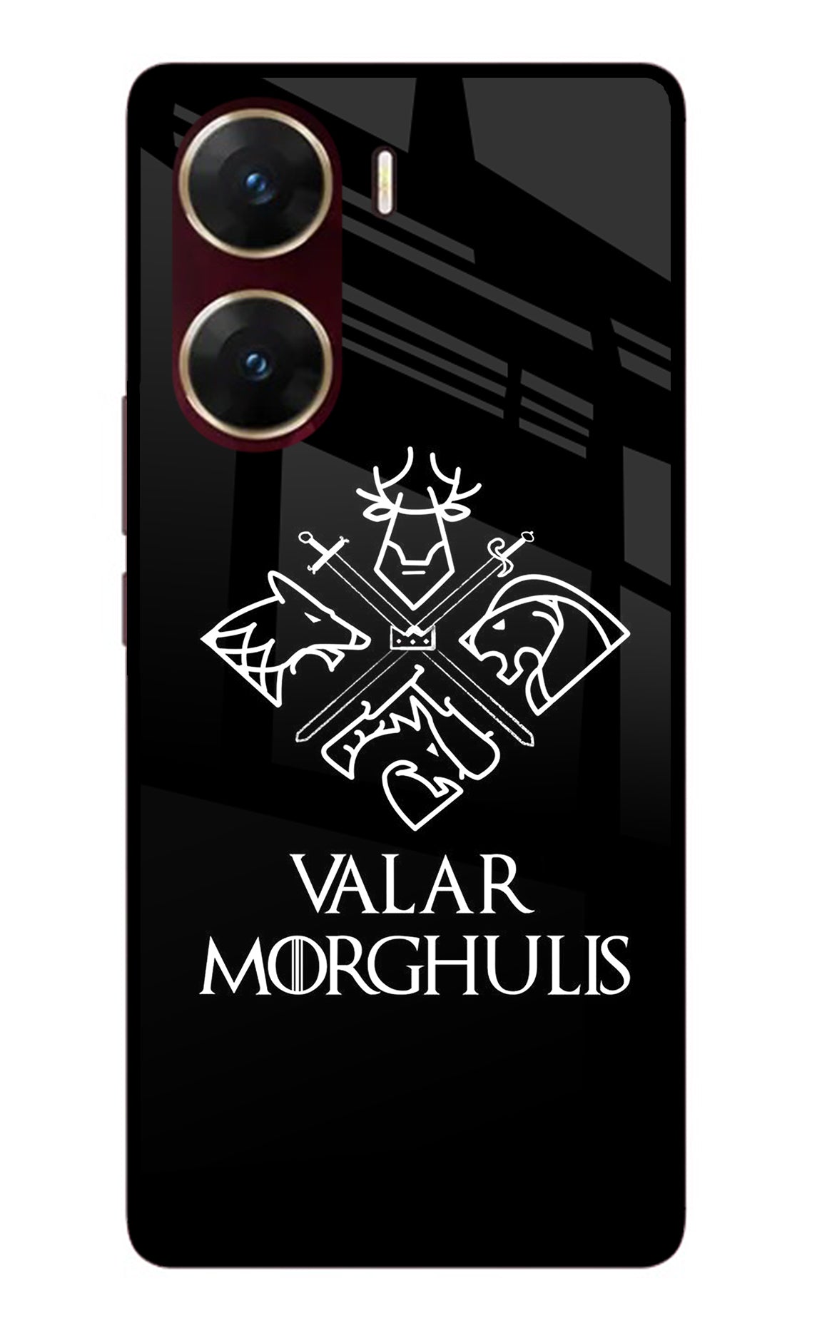 Valar Morghulis | Game Of Thrones Vivo V29E Glass Case