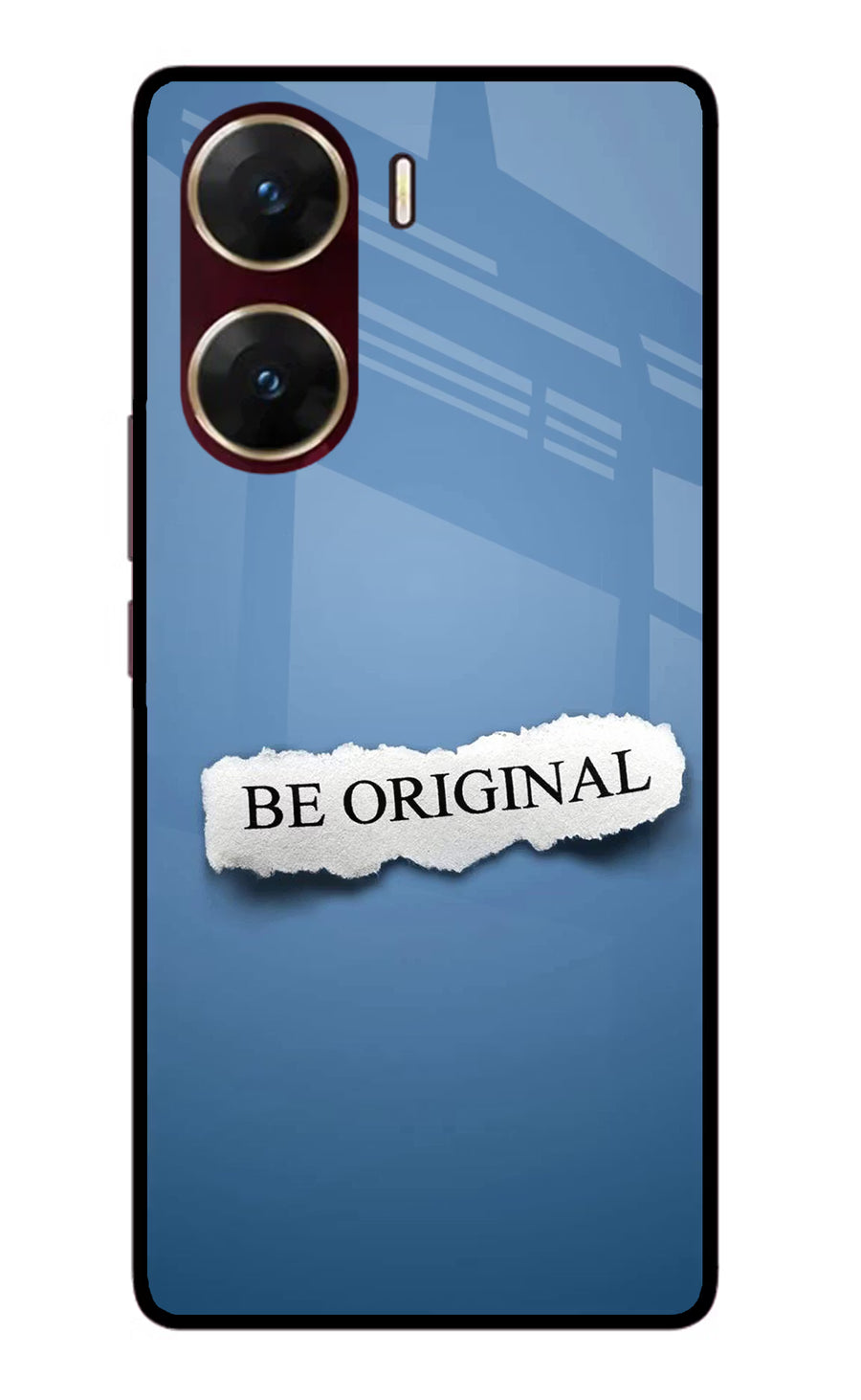 Be Original Vivo V29E Back Cover, Glass case